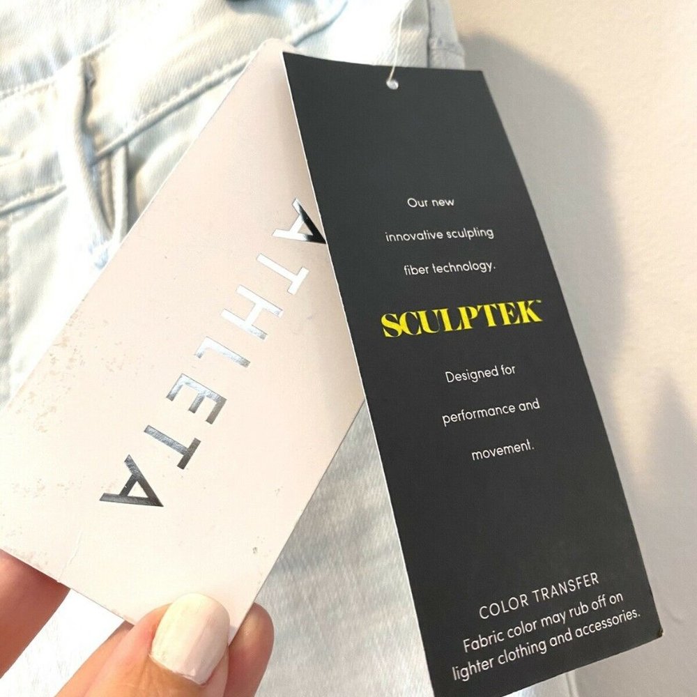NWT Athleta Women's Sculptek Skinny Crop Jean - Picture 6 of 10